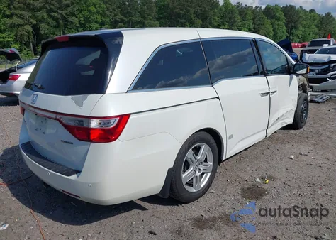 2013 Honda Odyssey Touring/Touring Elite из США, поврежденный, VIN 5FNRL5H92DB009689